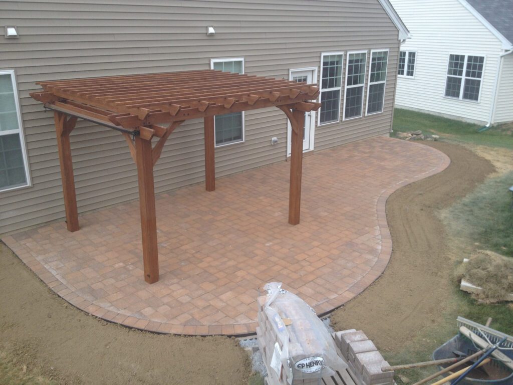 Patio and Pergola
