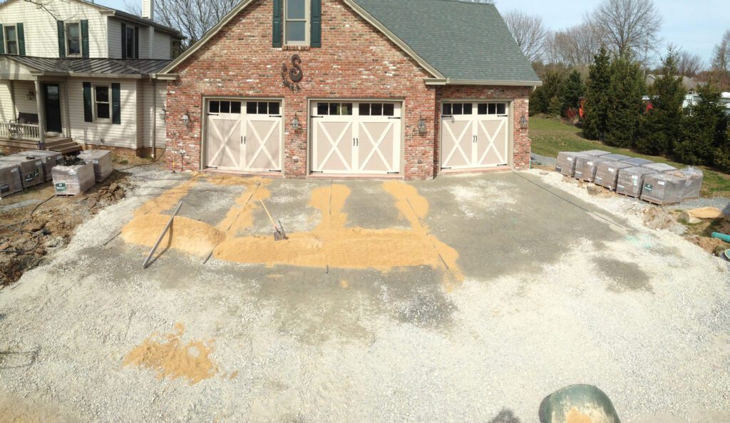 Driveway Before