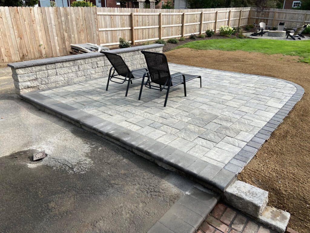 Driveway Patio After