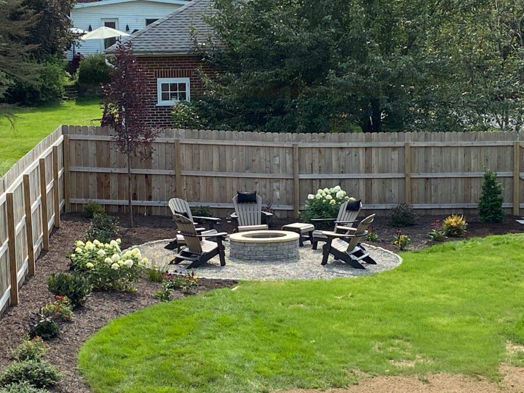 Fire Pit Patio After