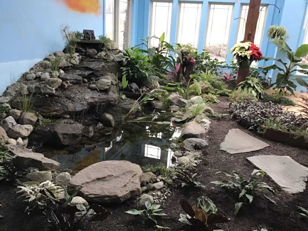 Indoor Water Feature After