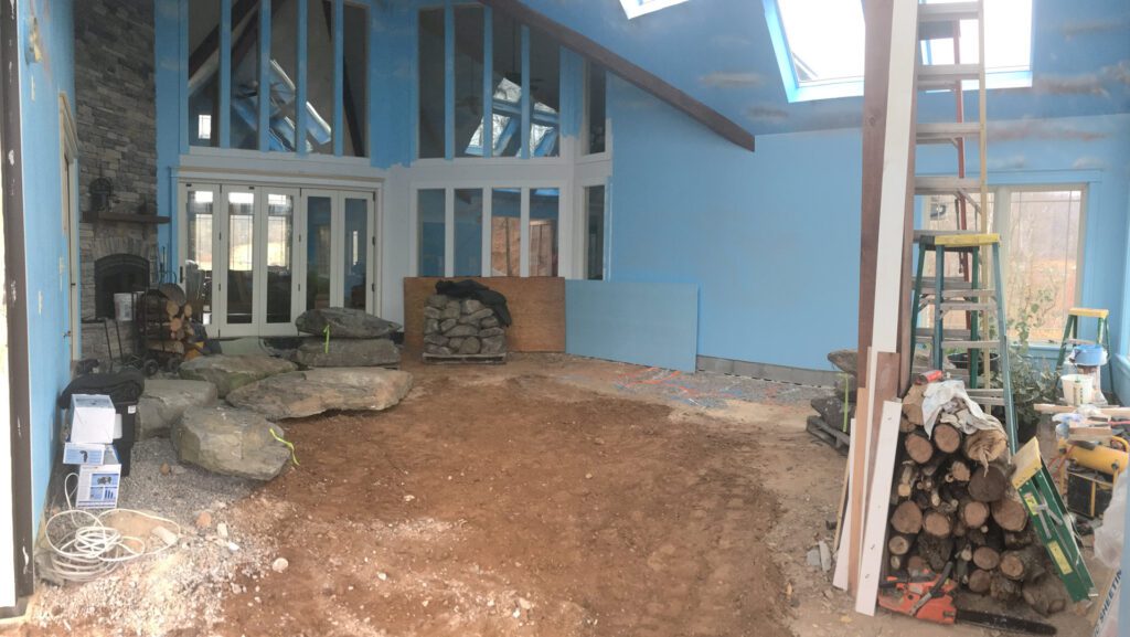 Indoor Water Feature Before