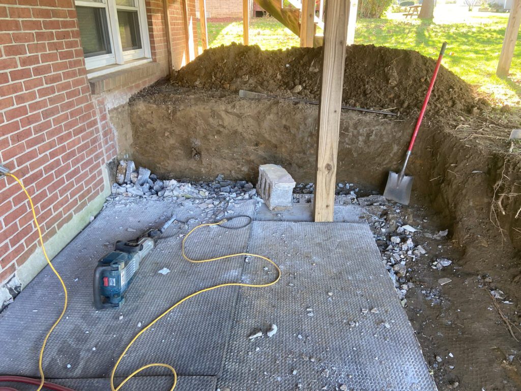 Seated Wall Before