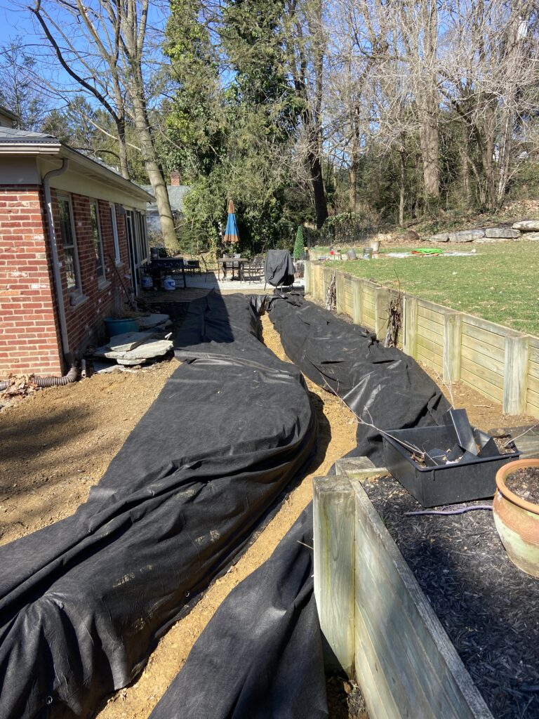 Riverbed and Flagstone in progress 2