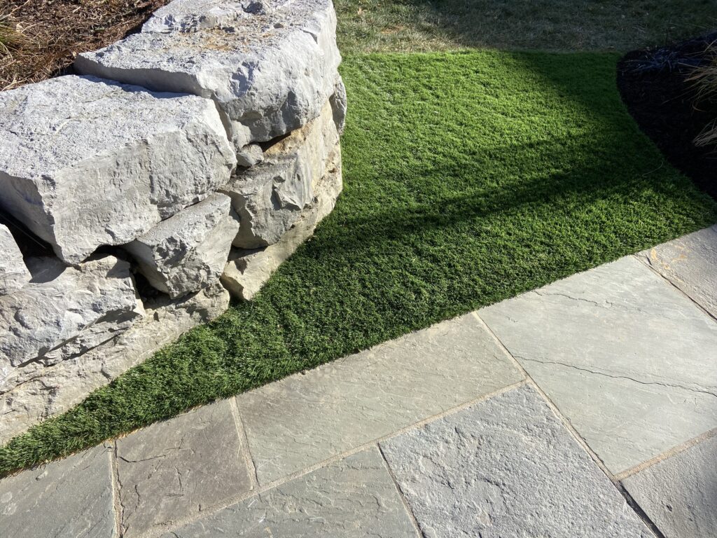 Artificial Turf in progress